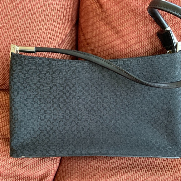 Black Fabric handbag - Picture 1 of 4